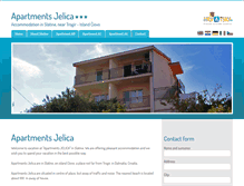 Tablet Screenshot of apartments-jelica-trogir.com